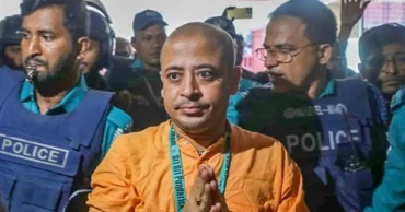 Chinmoy Das shown arrested in 4 more cases in Ctg