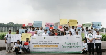 Dhaka rally calls for urgent action ; 38.34pc of children have elevated blood lead levels