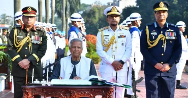 Armed Forces Day: Chief Adviser Yunus pays tribute at Shikha Anirban