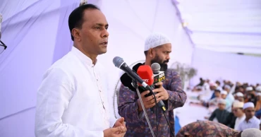 Eid-ul-Azha prayers held at Jatiya Sangsad’s South Plaza