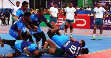 Kabaddi Series: Hosts Bangladesh wins five-match test series outplaying Nepal by 53-29 points in 4th match