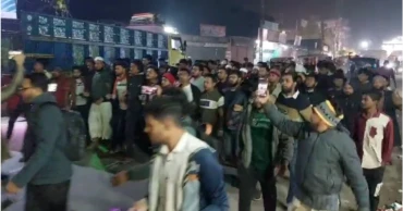 Protest march held in Laxmipur over Osman Hadi’s death