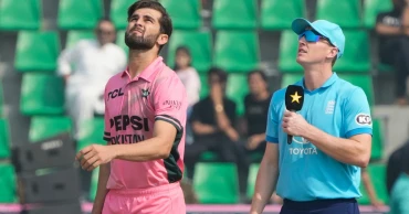 Pakistan elects to field against England in tri-series ODI