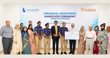 Community Bank supports icddr,b HPV vaccination drive for female police personnel