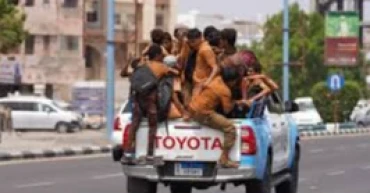 Airstrikes hit Yemen’s capital as drone attack targets tanker near Strait of Hormuz