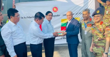 Bangladesh hands over first consignment of humanitarian relief to Myanmar