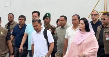 PM arrives in Sylhet with wife on first official visit