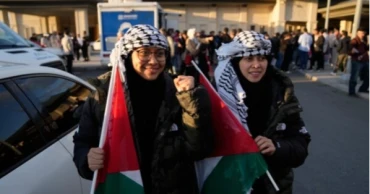 Hundreds of thousands march across Turkey in support of Palestinians