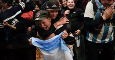 Argentina fans revel in their Copa America triumph, a brief respite from their country's crises