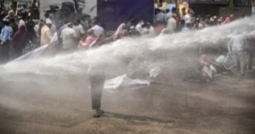 Protests erupt outside central bank as depositors of merged banks demand full interest