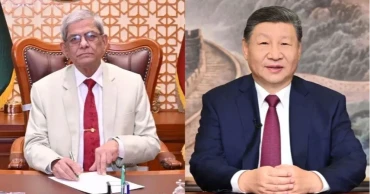 Xi congratulates Mirza Fakhrul on becoming President