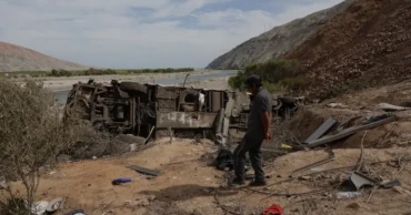 At least 37 killed in Peru bus crash into ravine