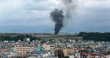 A plane carrying 19 people slips off the runway and crashes in Nepal, and the pilot survives