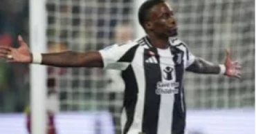 Weah scores for Juventus in Turin derby win and Leao nets 2 in AC Milan draw at Cagliari