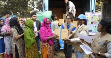 WFP provides emergency food aid to Korail fire-hit families