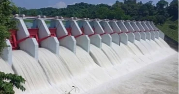 16 spillway gates of Kaptai dam opened as lake water level rises