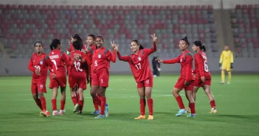 Women's Tri-nation Football: Bangladesh force higher ranked Jordan to play 2-2 draw