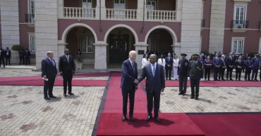 Biden visits Africa's Angola amid growing China influence