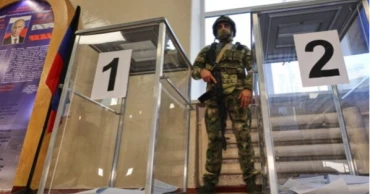 Russia holds parliamentary vote in Ukraine regions it claims to have annexed