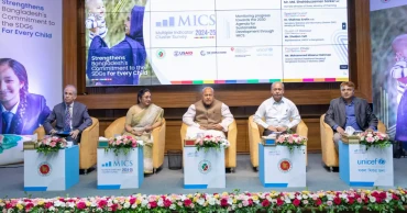 BBS, UNICEF launch large-scale household survey on situation of children, women