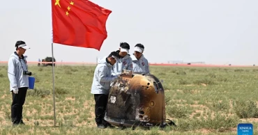 China's Chang'e-6 brings back first samples from moon's far side to Earth