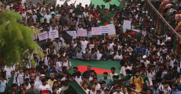 One month since fall of Hasina govt: Students, people gather at DU to join “Shaheedi March”