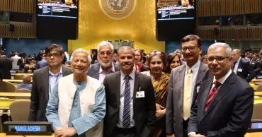 Prof Yunus attends UNGA’s inaugural session