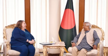 U.S. Embassy Charge d'Affaires Helen LaFave meets Chief Adviser