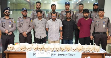 4 held with 47 human skulls, skeleton parts in Tejgaon: DMP
