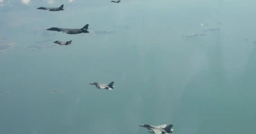 North Korea threatens a response to US flying long-range bombers over South Korea