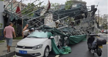 Tropical Storm Dolphin brings flooding to eastern China