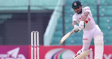 Mehidy century anchors Bangladesh’s first innings in Chattogram