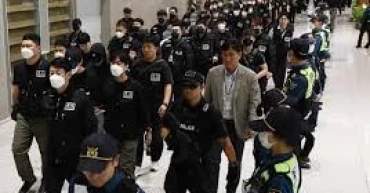 South Koreans tied to online scams in Cambodia return home for investigation