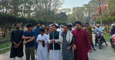 IU students protest demanding justice for Narsingdi rape and murder victim