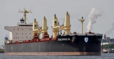 Ship carrying US wheat arrives at Mongla Port