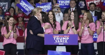 Trump wants to narrow his deficit with women but he's not changing how he talks about them