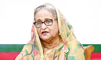 PM Hasina blasts US for police action against students protesting Israeli genocide in Palestine