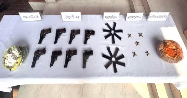 Firearms, ammo seized at Airport Railway Station