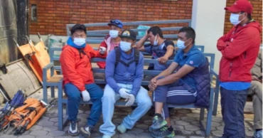 Rescue teams search Nepal mountain for 12 swept by avalanche