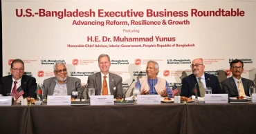 Prof Yunus introduces political leaders with top US companies