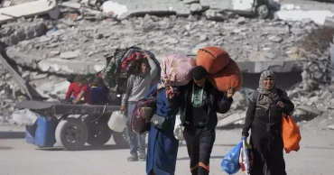 Israeli strikes kill at least 64 people in Gaza as Trump wraps up his Middle East visit