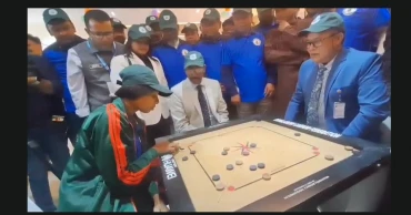 Inter-university carrom competition begins at NU