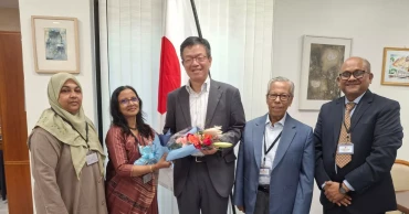 Bangladesh Ikebana Association delegation meets Japanese Ambassador
