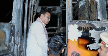 At least 20 killed as passenger bus catches fire in northern India