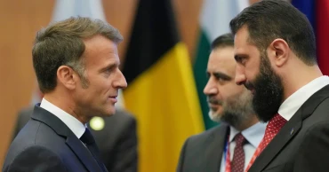 Macron becomes first major Western leader to visit Syria under new leadership