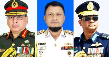 Army, Navy, Air chiefs visit Khaleda at Evercare