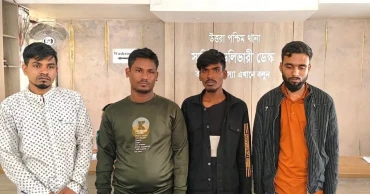 Four members of robber gang arrested in Dhaka’s Uttara