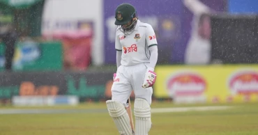 Galle Test: Rain-marred Test ends in draw despite twin tons from Shanto
