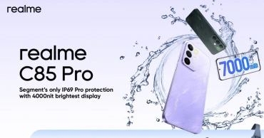 Realme C85 Pro launched in Bangladesh with ultra water-resistance and brightest display in its segment