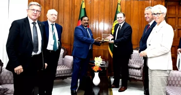 German parliamentary delegation meets Speaker Hafiz Uddin